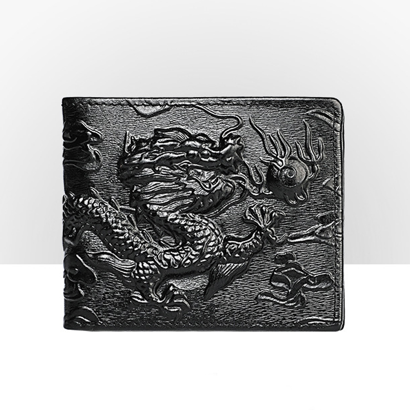 3D Printing Foto - High Quality Genuine Leather Short Wallet