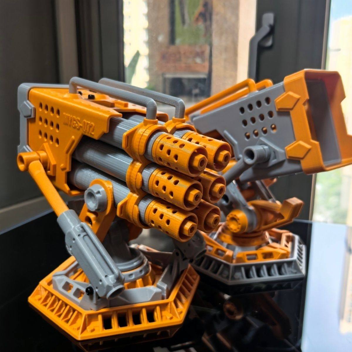 3D Printing Pen - 3D Printing Cyberpunk Spitfire Missile Launcher