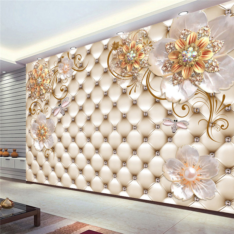 3D Printing Foto - Custom Any Size 3D Mural Wallpaper