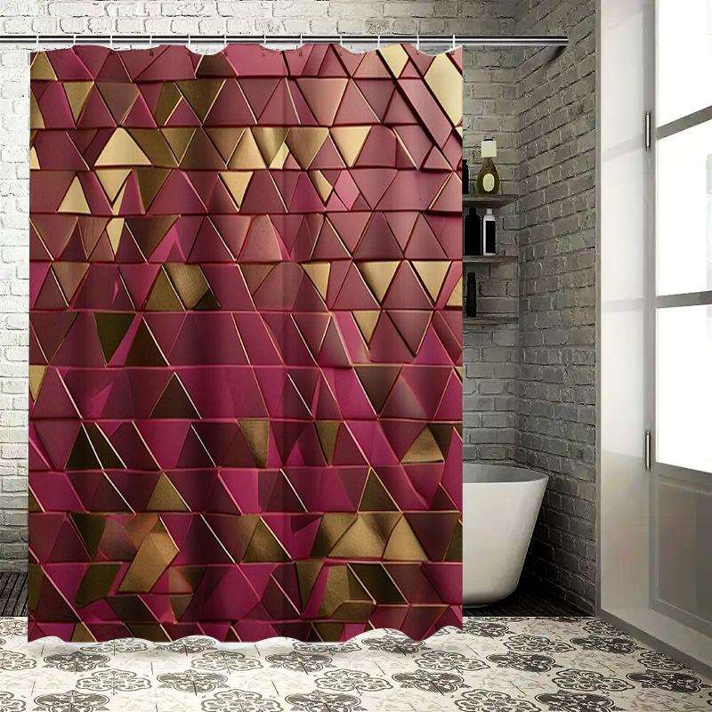 Luxury 3D Triangle Shower Curt - 3D Printing Aliexpress 评论和价格