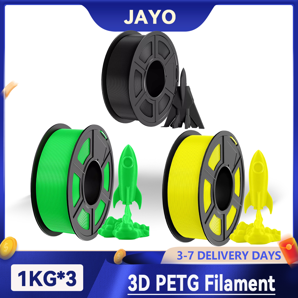 JAYO 3Rolls 3D PETG Filament 1 - 3D Printing Fdm 评论和价格
