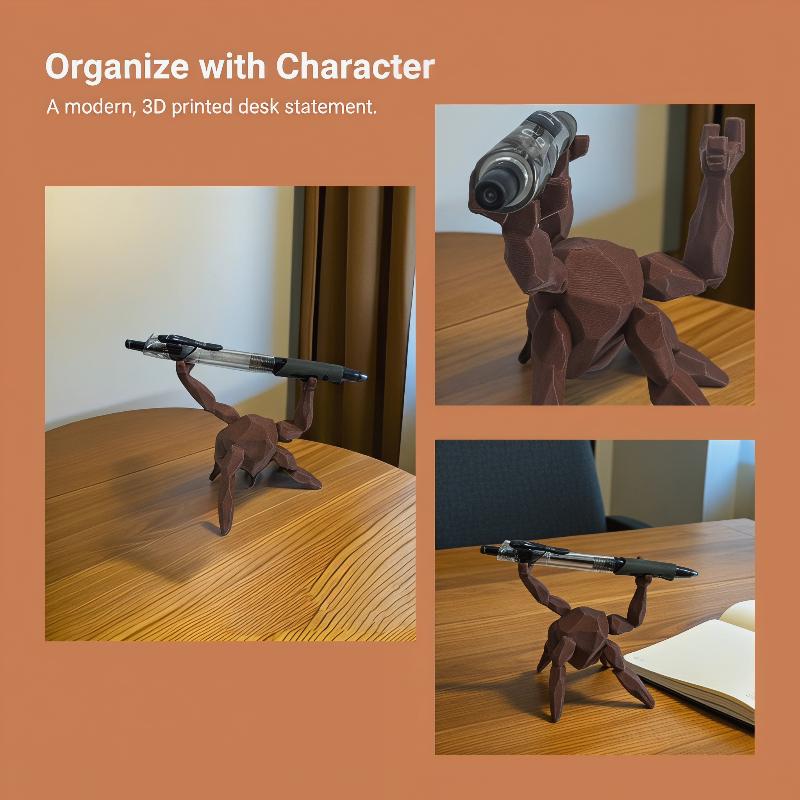 Rocky Pen Holder 3D Printed Pr - 3D Printing Pen 评论和价格