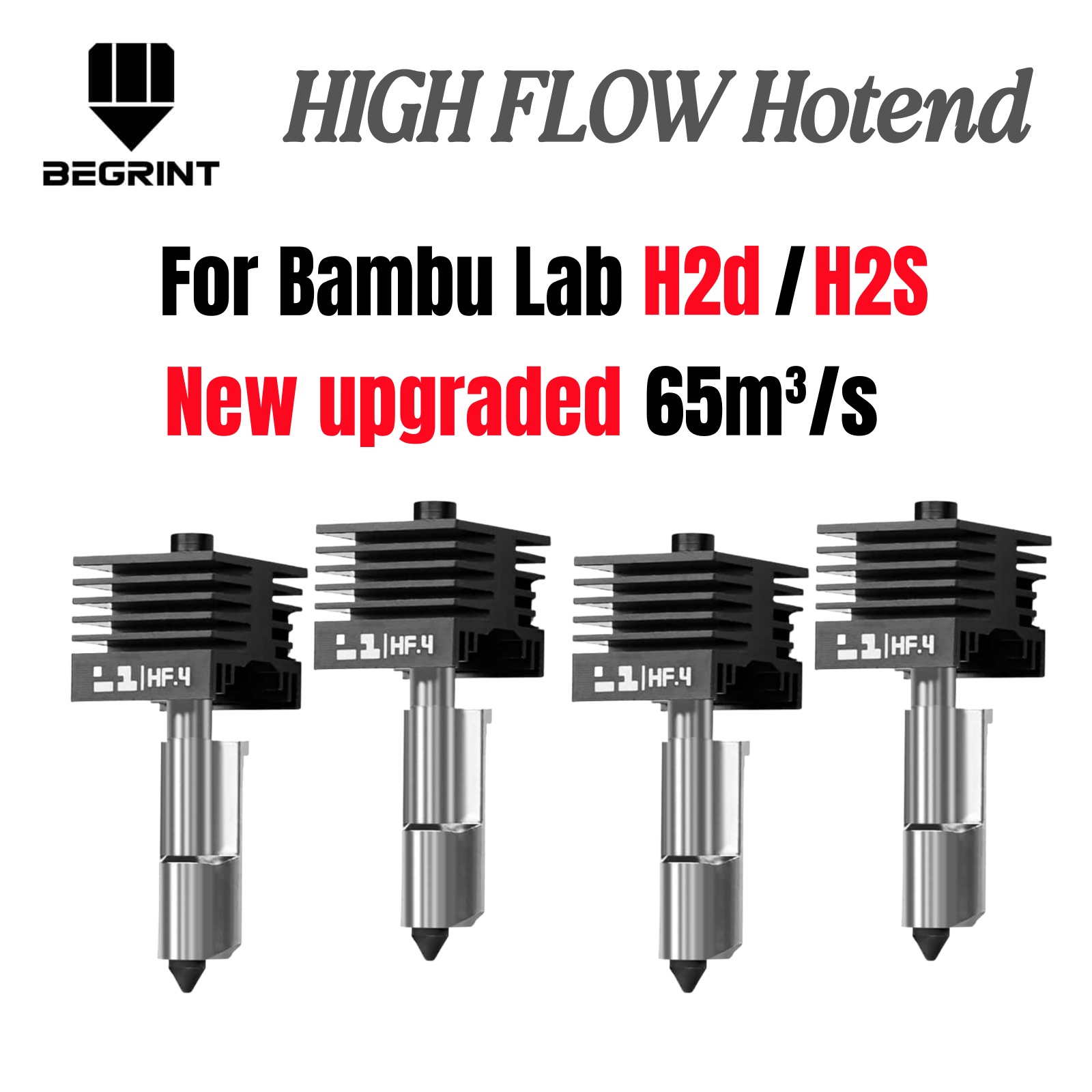 For Bambu Lab H2S H2D High flo - Nozzle 0.4Mm Hardened 评论和价格