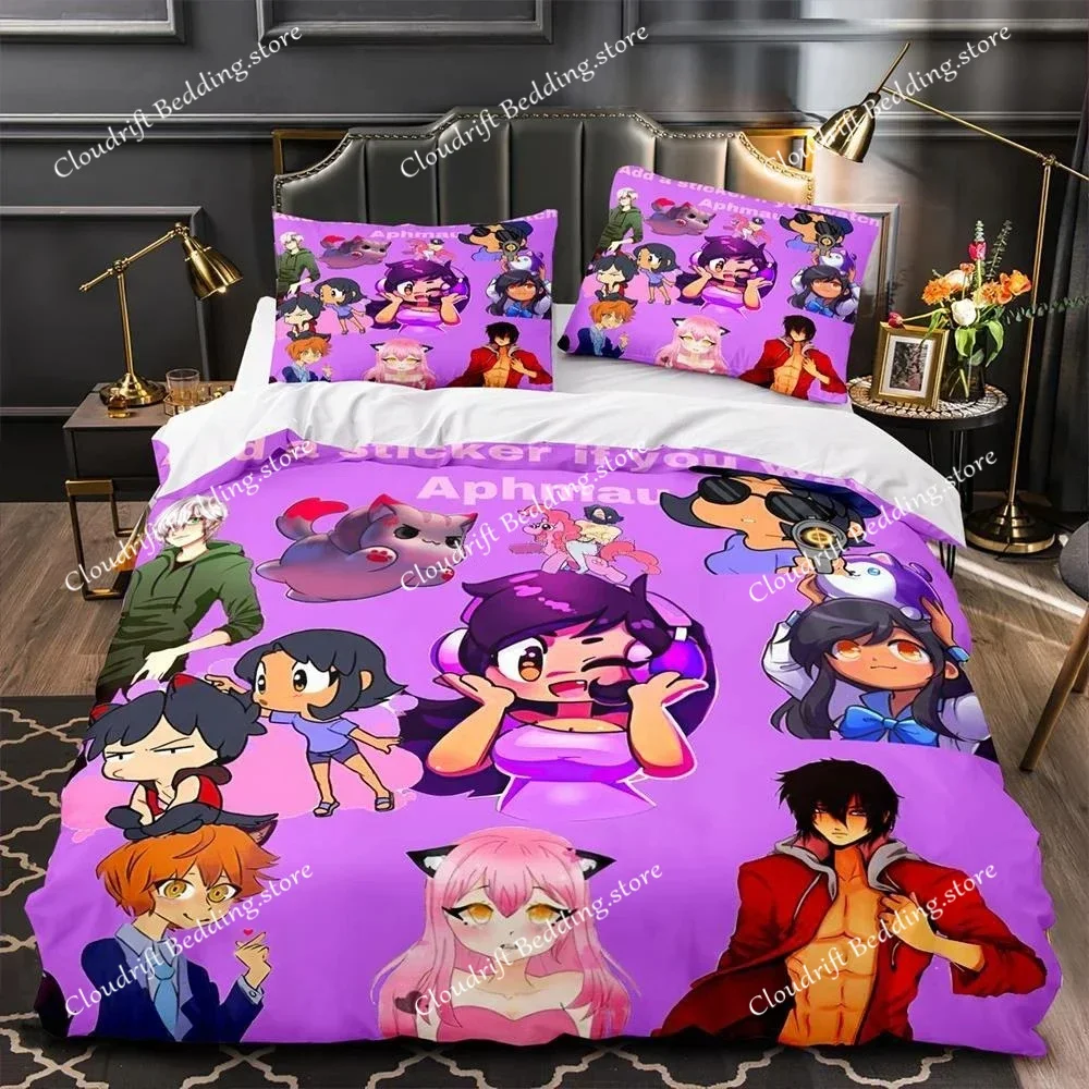Aphmau Bedding Set Bed Sheet S - 3D Printing Aliexpress 评论和价格