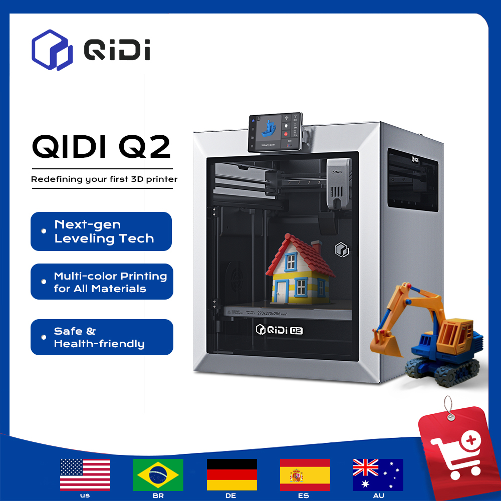 QIDI Q2 CoreXY 3D Printer 370° - 3D Printing Fdm 评论和价格