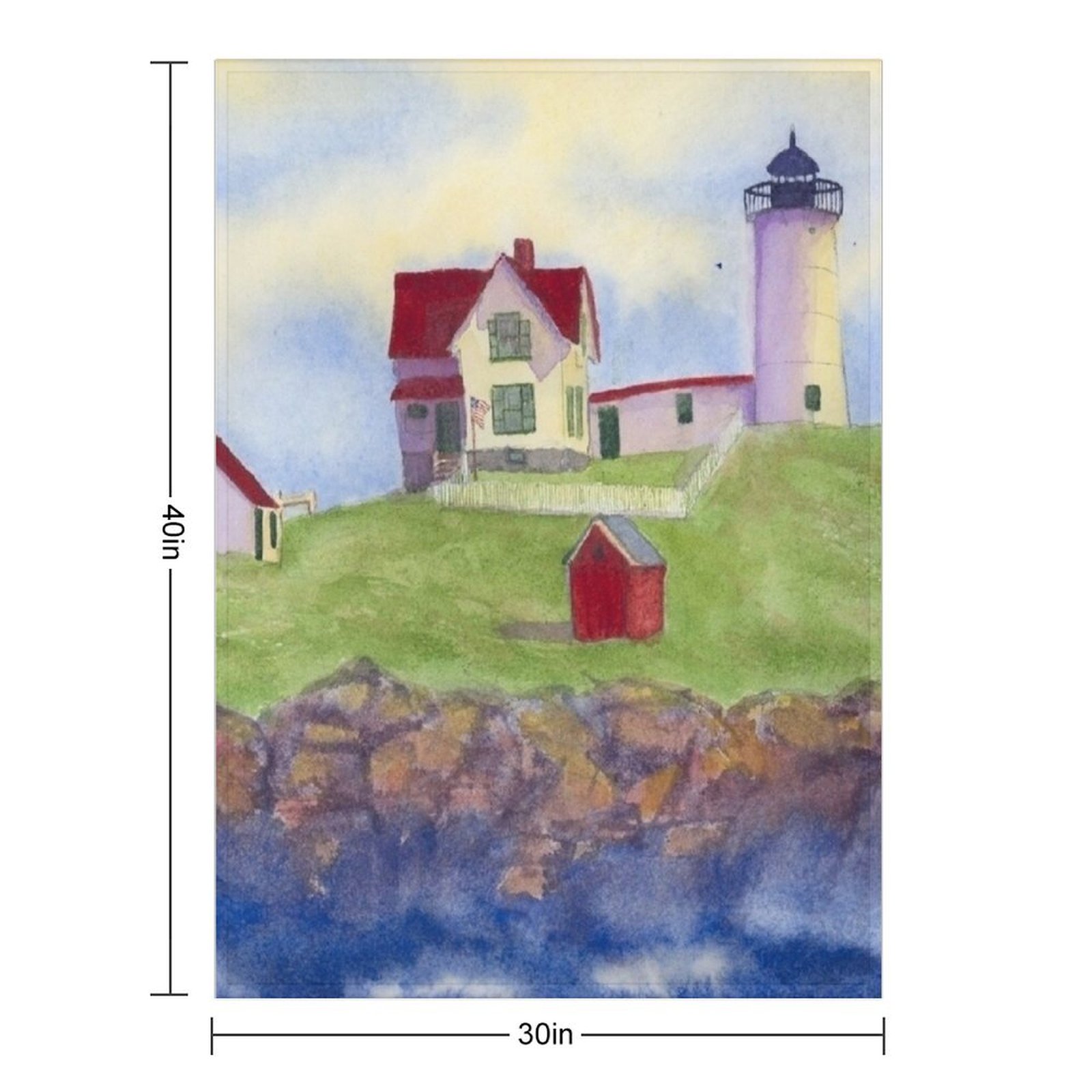 Nubble Lighthouse Cape Neddick - 3D Printing York 评论和价格
