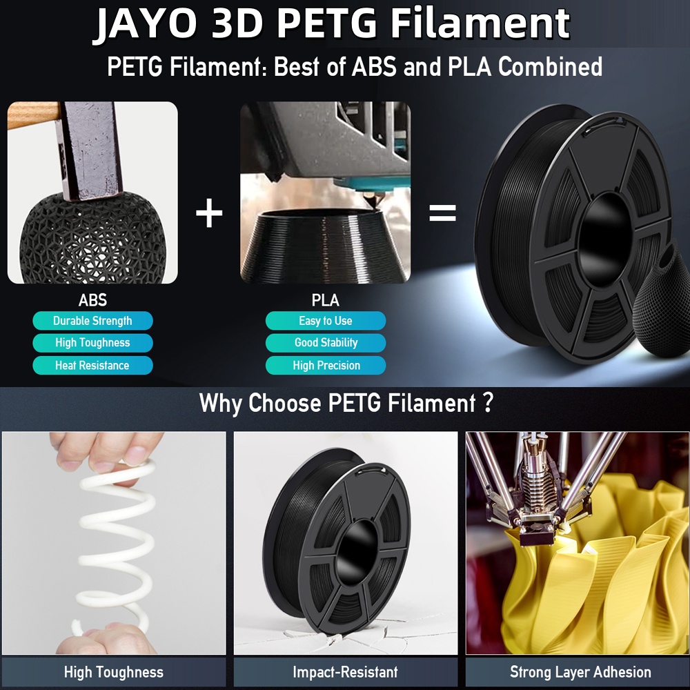 JAYO 20 Rolls 3D Printer PLA/P - 3D Printing Fdm 评论和价格