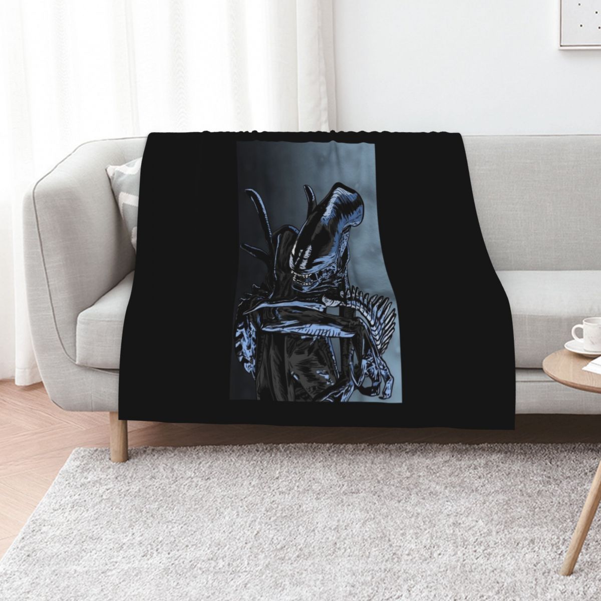 Xenomorph Throw Blanket Cozy N - 3D Printing Xenomorph 评论和价格