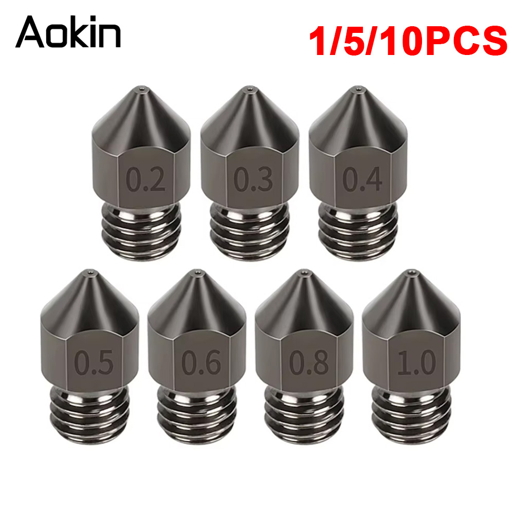 1/5/10PCS MK8 Nozzle Upgrade H - Nozzle 0.4Mm Hardened 评论和价格