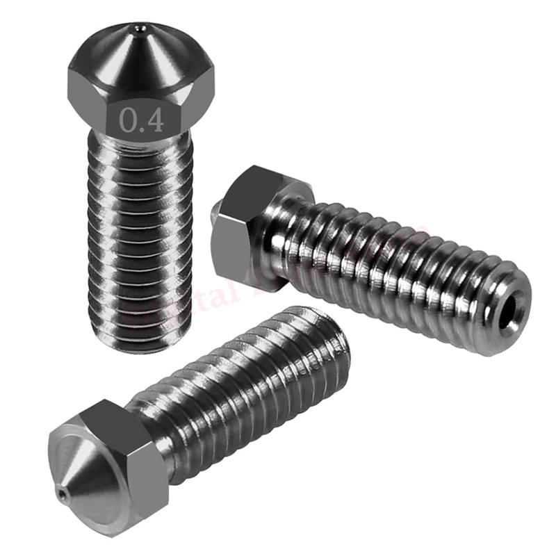 10pcs V6 Hardened Steel Volcan - Nozzle 0.4Mm Hardened 评论和价格