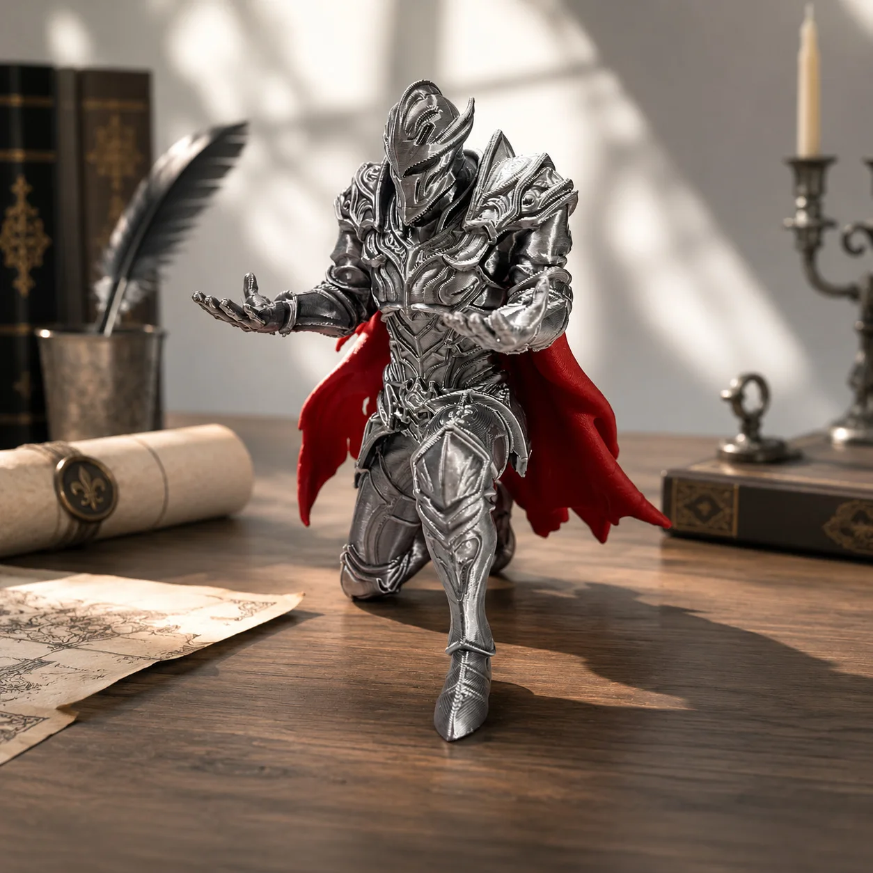 3D printed dark knight pen hol - 3D Printing Knight Armor 评论和价格