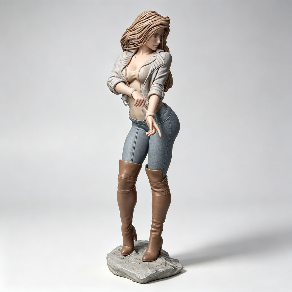 1/24 Realistic fashionable fem - 3D Printing App 评论和价格