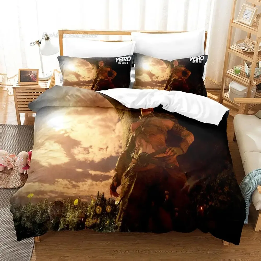 Metro exodus Bedding Set Singl - 3D Printing Aliexpress 评论和价格