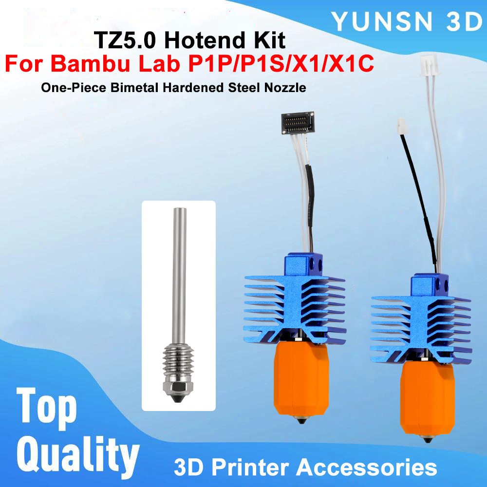 TZ5.0 Hotend Kit For Bambu Lab - Nozzle 0.4Mm Hardened 评论和价格