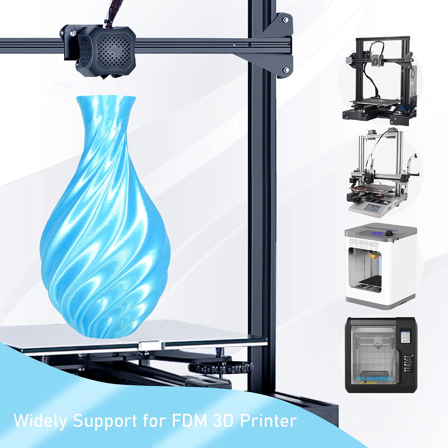 Silk PLA 3D Printer Filament 1 - 3D Printing Fdm 评论和价格