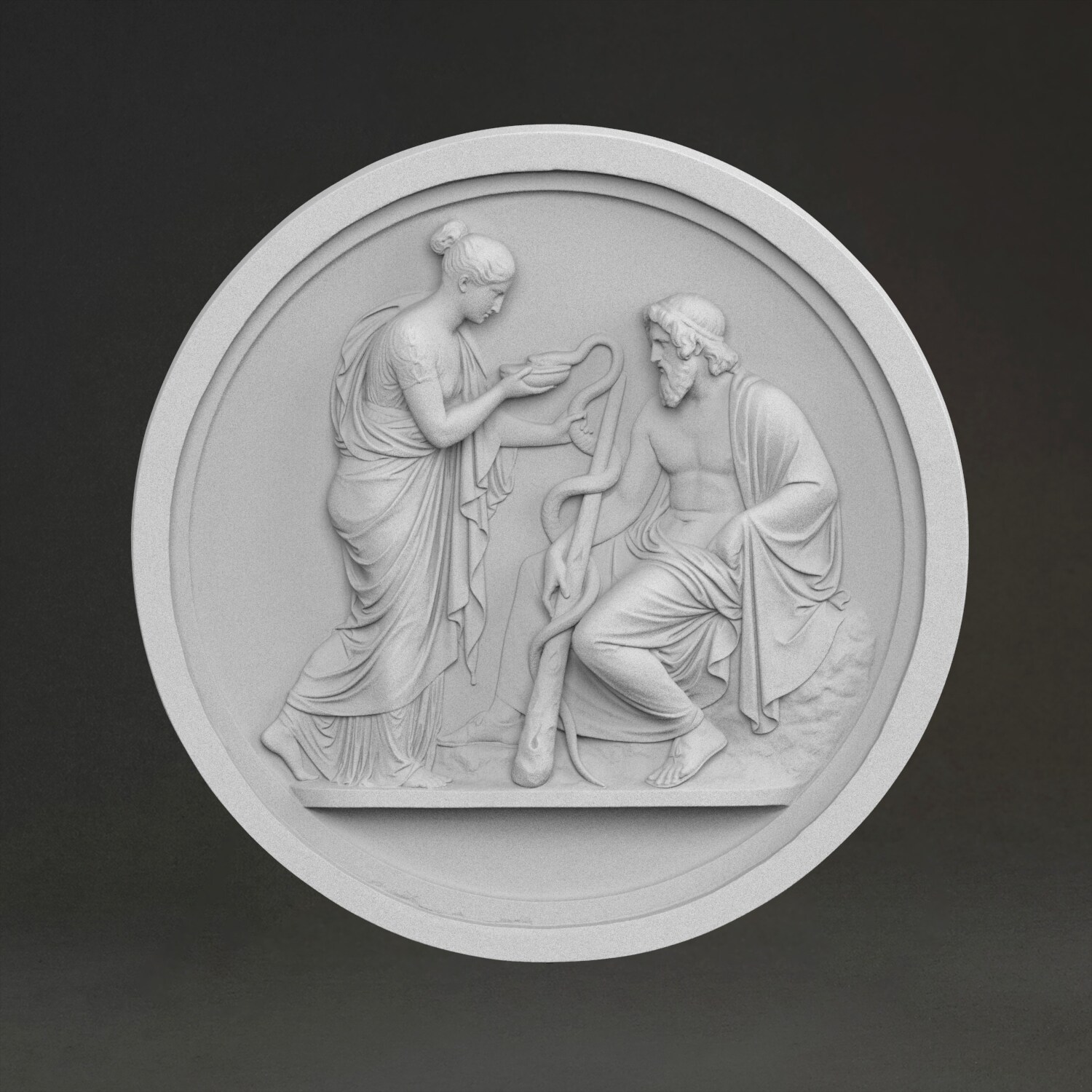 “Nemesis's recitation” sculptu - 3D Printing Material 评论和价格