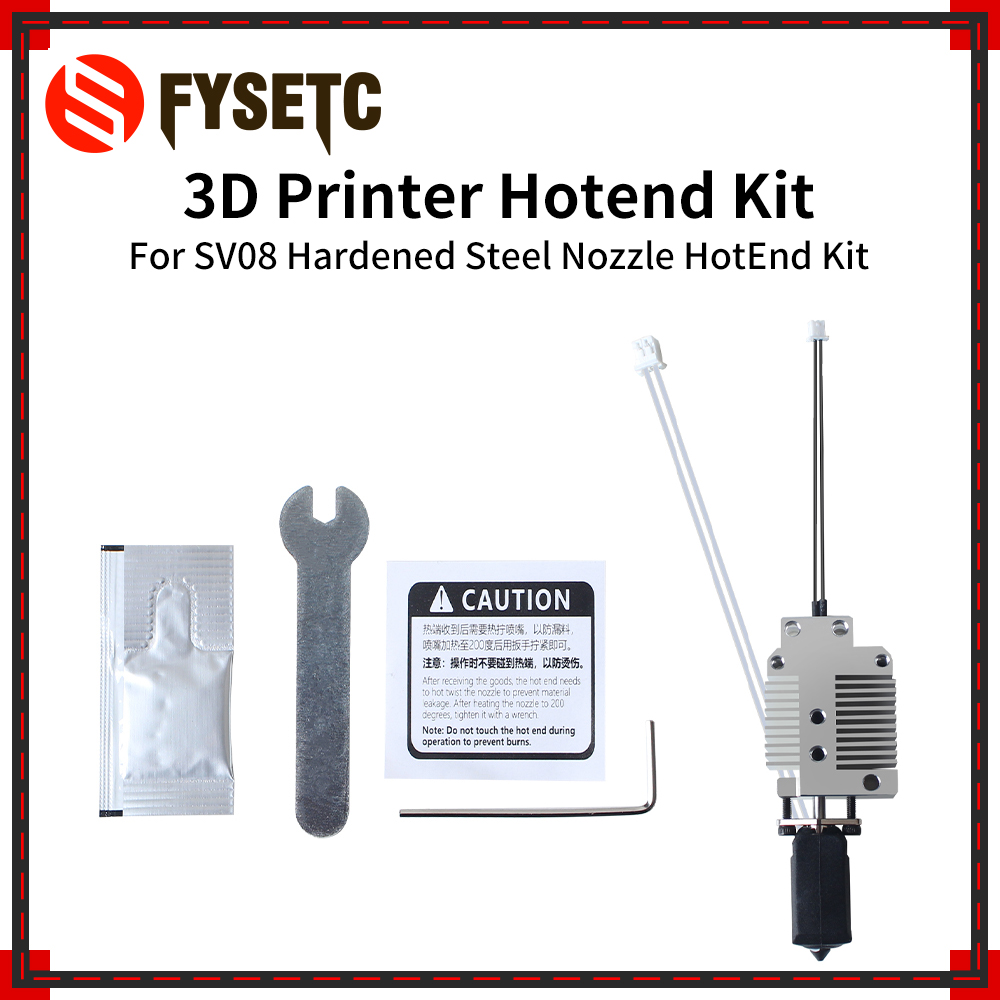 For SV08 Upgraded Hardened Ste - Nozzle 0.4Mm Hardened 评论和价格