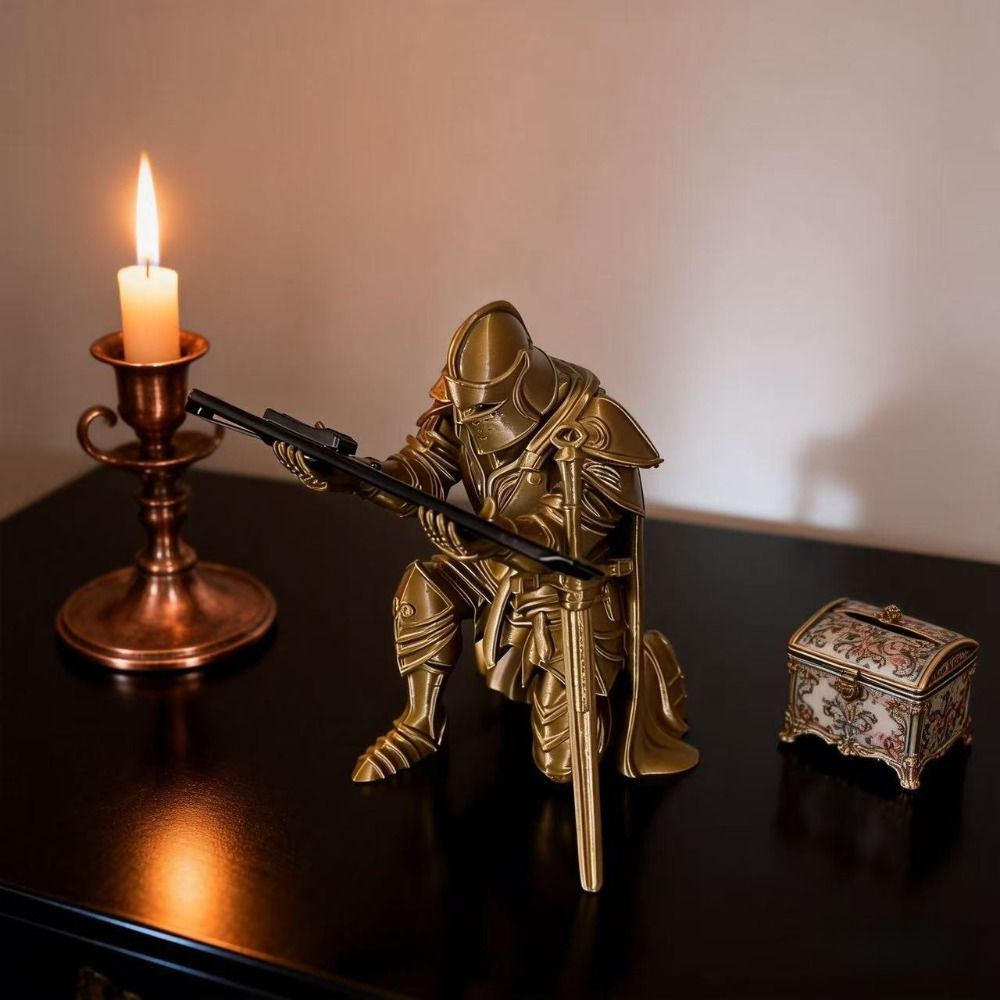 Funny Kneeling Knight Pen Hold - 3D Printing Pen 评论和价格
