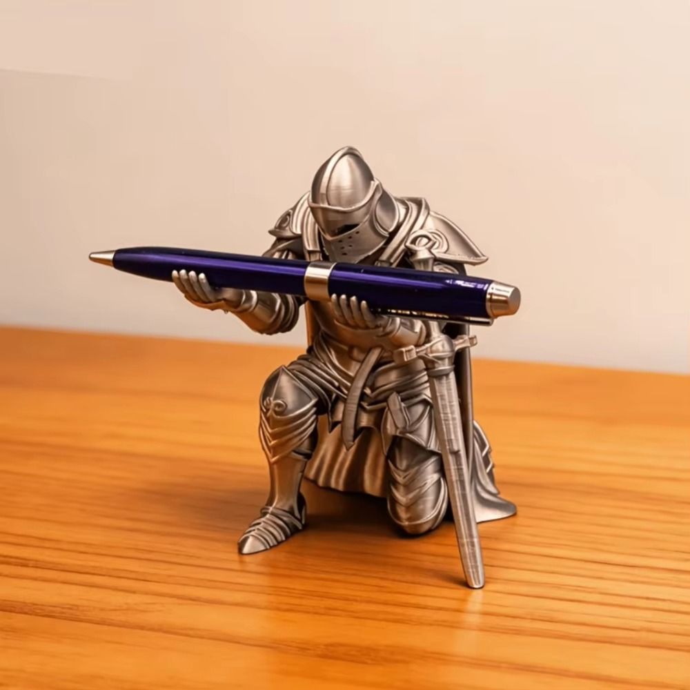 Funny Kneeling Knight Pen Hold - 3D Printing Pen 评论和价格