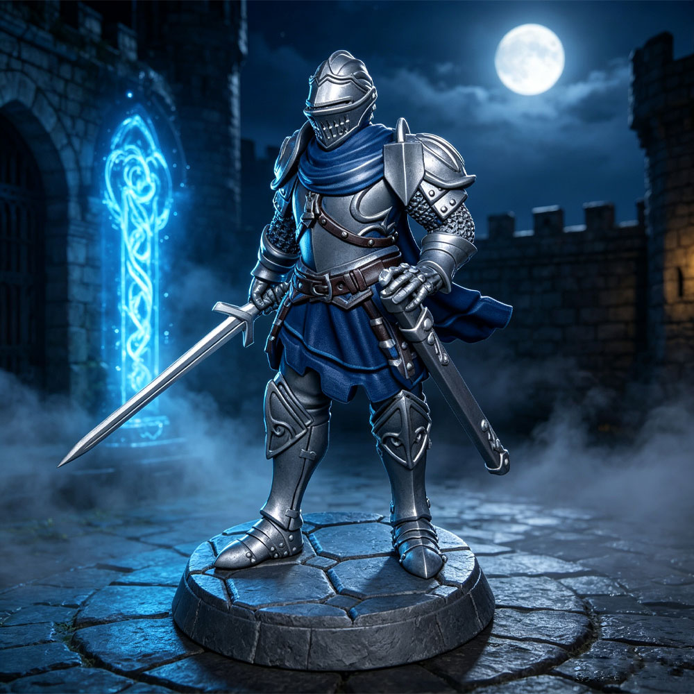 1/24 Medieval Full-Body Plate  - 3D Printing Knight Armor 评论和价格