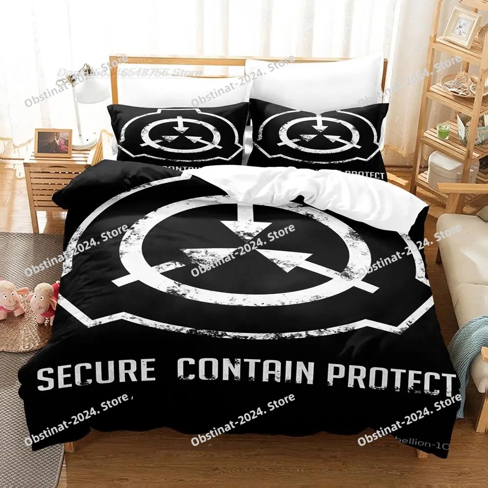 SCP bed sheet set funda nordic - 3D Printing Aliexpress 评论和价格