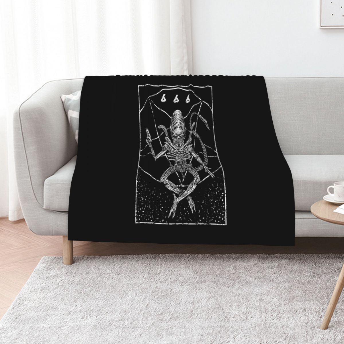 Xenomorph God Throw Blanket Al - 3D Printing Xenomorph 评论和价格