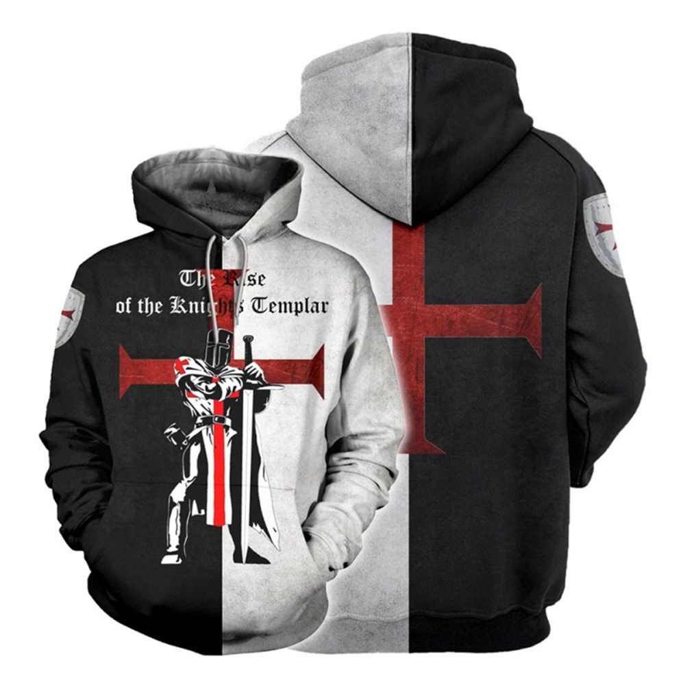 Knights Templar Armor Hoodies  - 3D Printing Knight Armor 评论和价格