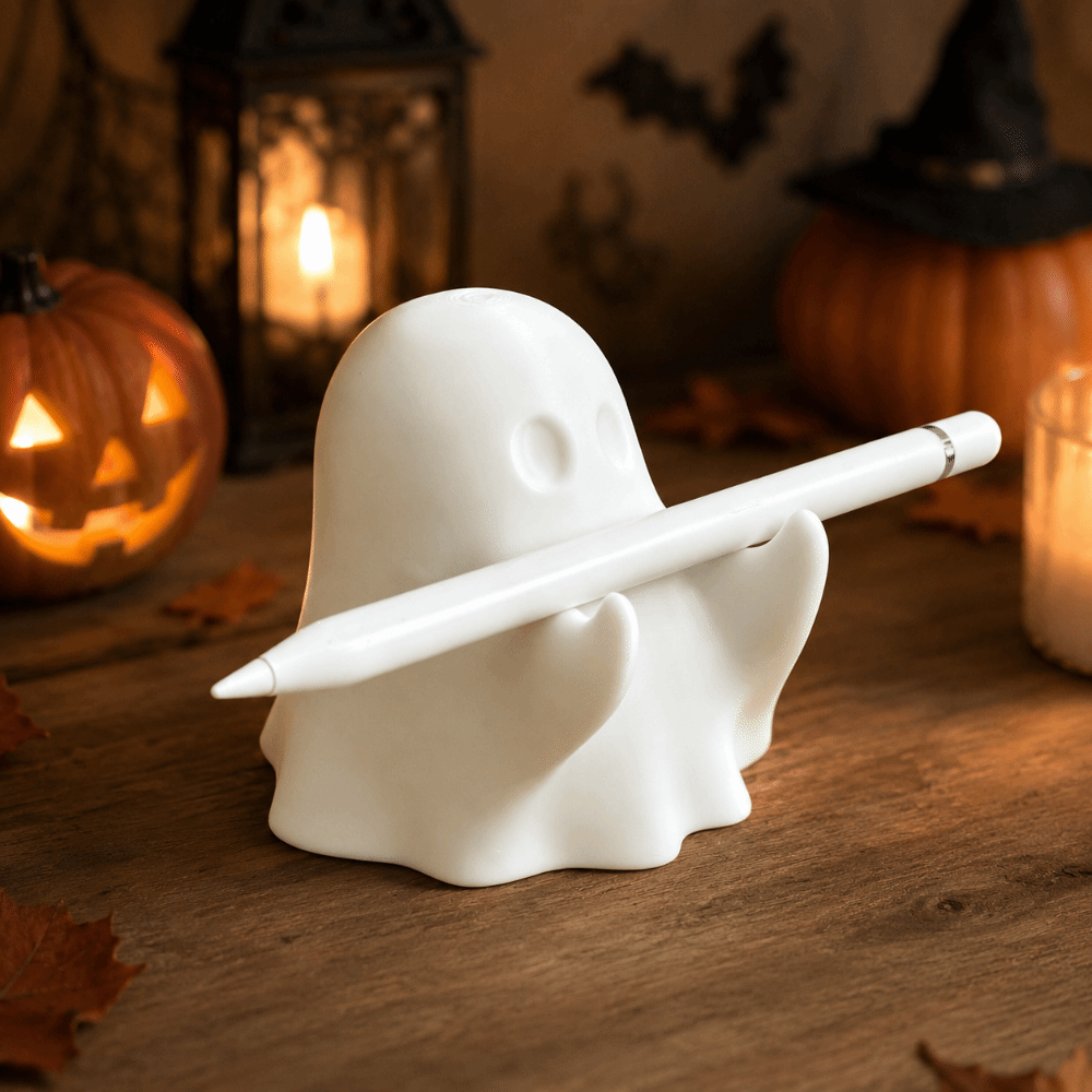 3D Printed Ghost Pen Holder Cu - 3D Printing Pen 评论和价格