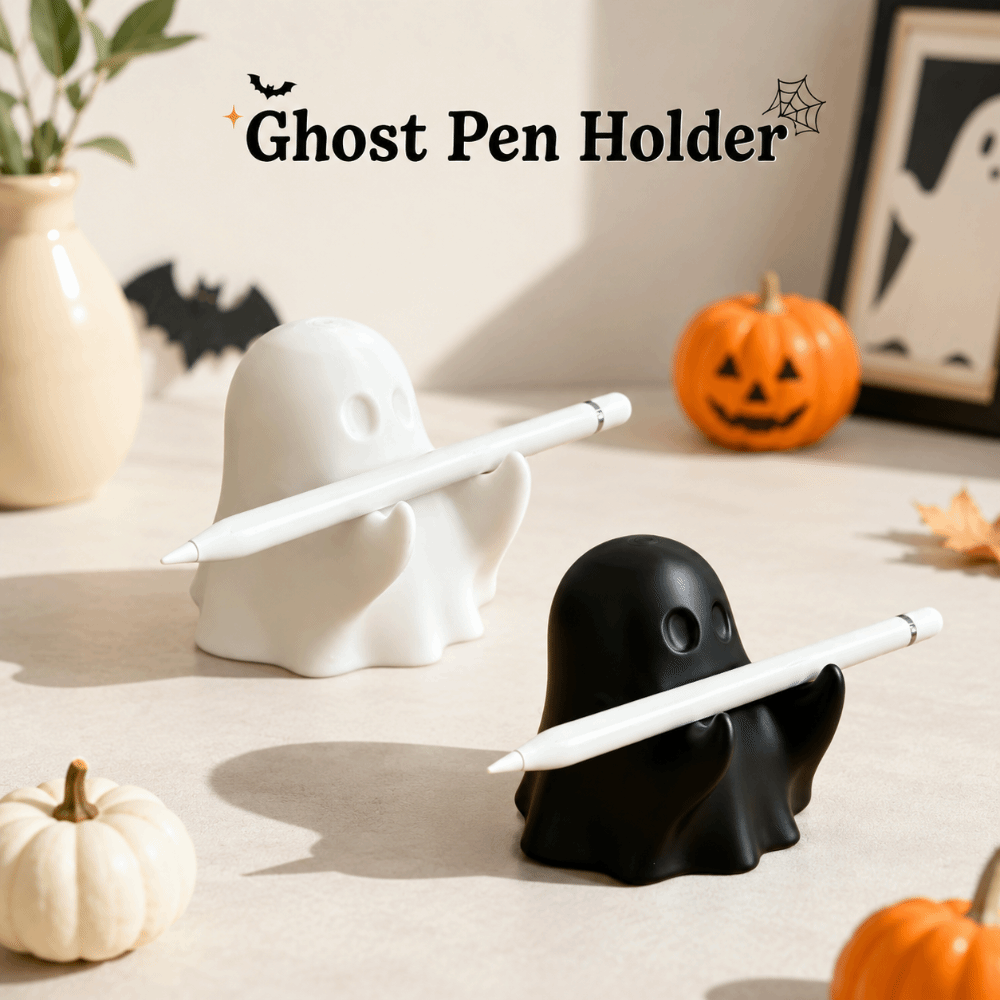 3D Printed Ghost Pen Holder Cu - 3D Printing Pen 评论和价格