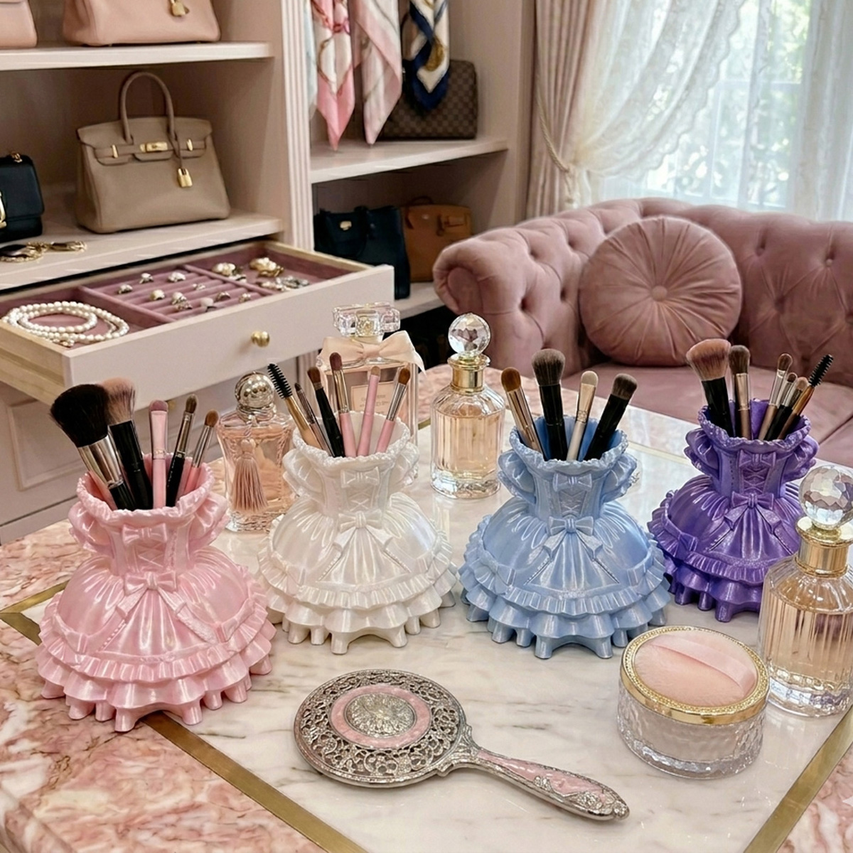 Princess Dress Makeup Brush Ho - 3D Printing Pen 评论和价格