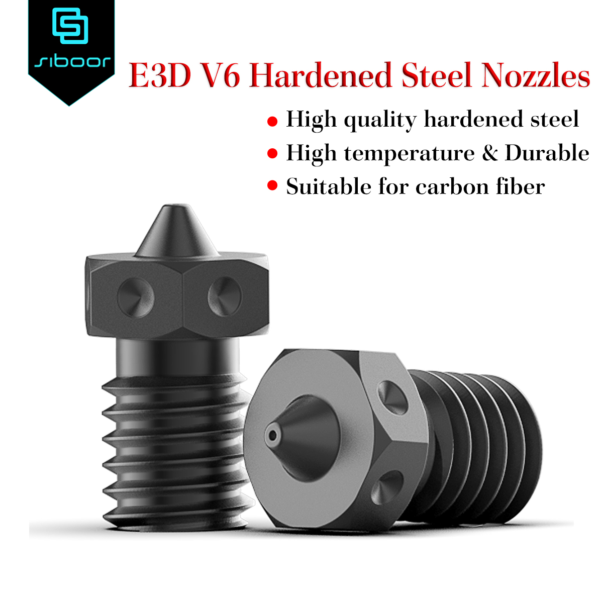 High Quality E3D V6 Nozzle Har - Nozzle 0.4Mm Hardened 评论和价格
