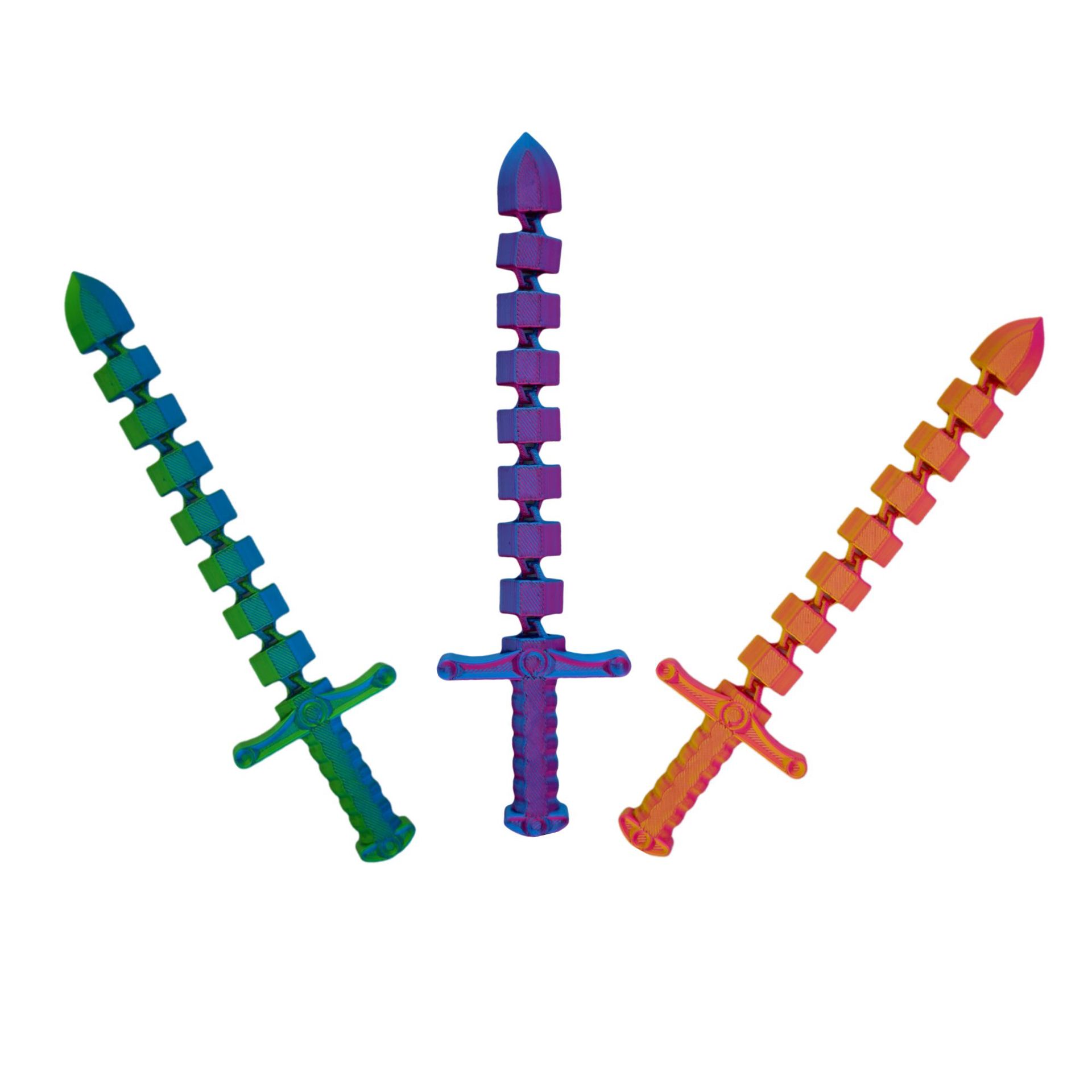 New 3D Printed Sword Movable J - 3D Printing App 评论和价格